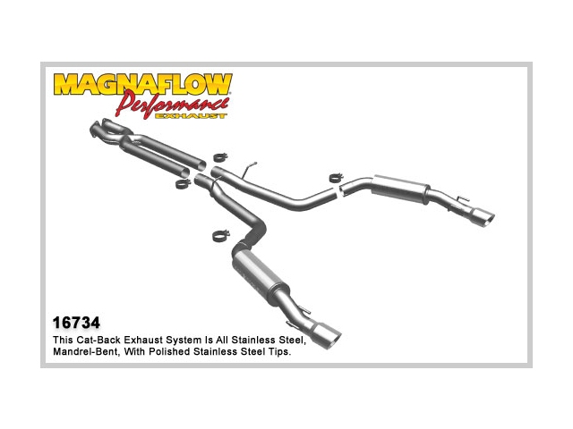MagnaFlow 3" Cat-Back Exhaust, Competition (2005-2006 GTO)