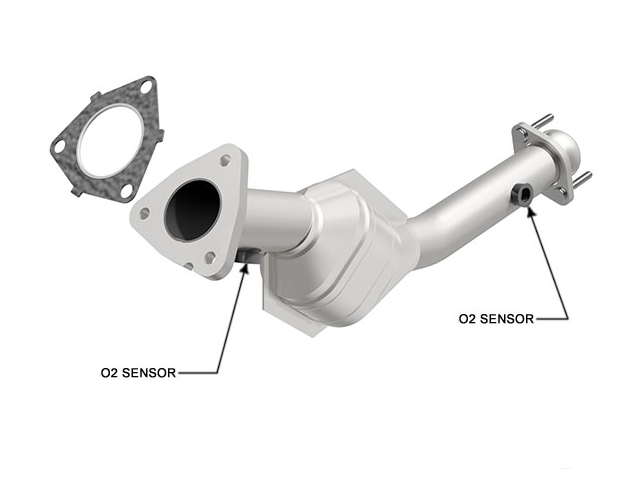 MagnaFlow Direct-Fit Catalytic Converter, Passengers Side, Federal Emissions (2000-2002 Camaro & Firebird LS1) - Click Image to Close
