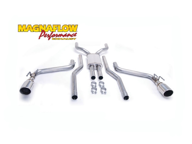MagnaFlow 2.5" Cat-Back Exhaust, Competition (2010-2013 Camaro 6.2L) - Click Image to Close