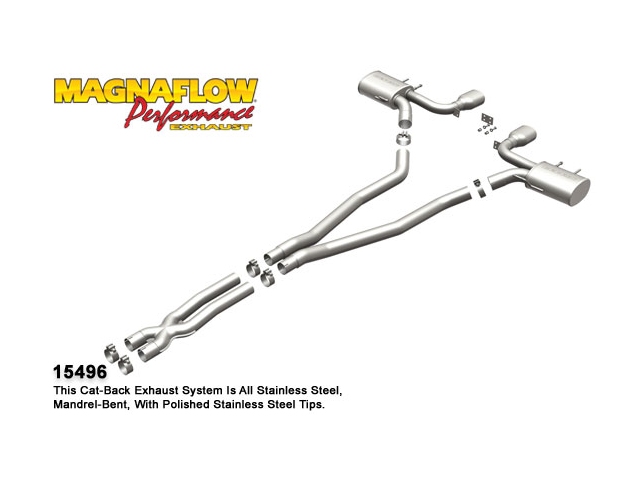 MagnaFlow 2.5" Cat-Back Exhaust (2011-2014 CTS-V)