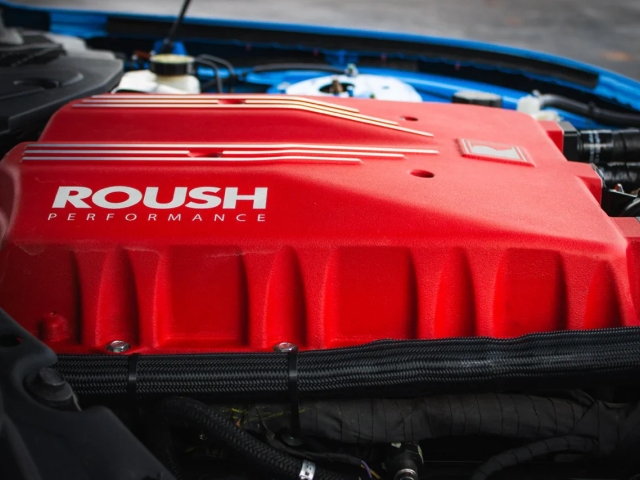 Magnuson & ROUSH TVS2650 Supercharger Kit, Red [PHASE 1] (2024 Ford Mustang 5.0L COYOTE)