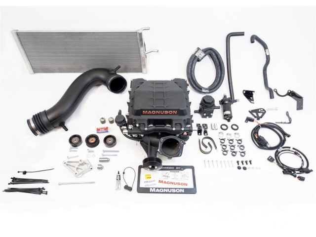 Magnuson TVS2650 Supercharger Kit, Black (2014-2018 Silverado & Sierra 1500 & 2015-2020 GM SUV 5.3L L83)