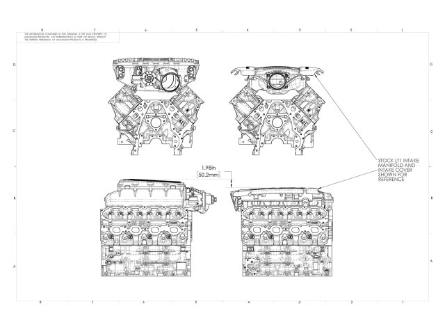 Magnuson TVS2650 "HOT ROD" Supercharger Kit, Black (GM 6.2L LT1 & LT4 V8)