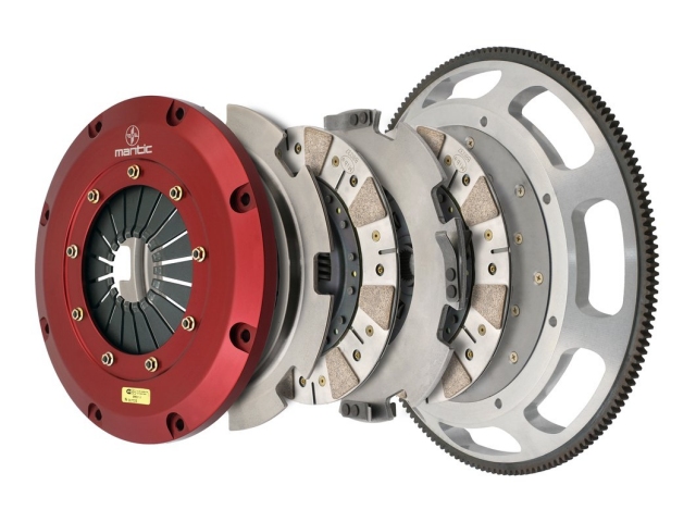 mantic Twin Disc Clutch Kit (2018-2020 Mustang GT) - Click Image to Close