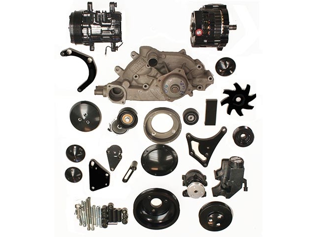March Pro-Track LS Motor Serpentine System [ALT | W/P | A/C | POWER STEERING]