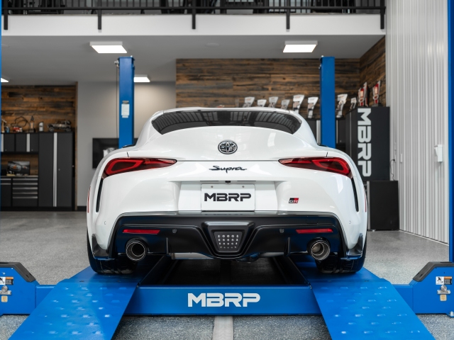 MBRP PRO SERIES Cat-Back Exhaust w/ Carbon Fiber Tips (2021 GR Supra 3.0T I6)