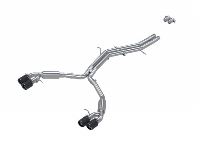 MBRP PRO SERIES Cat-Back Exhaust w/ Carbon Fiber Tips (2018-2021 Audi S4 & S5 3.0L V6)