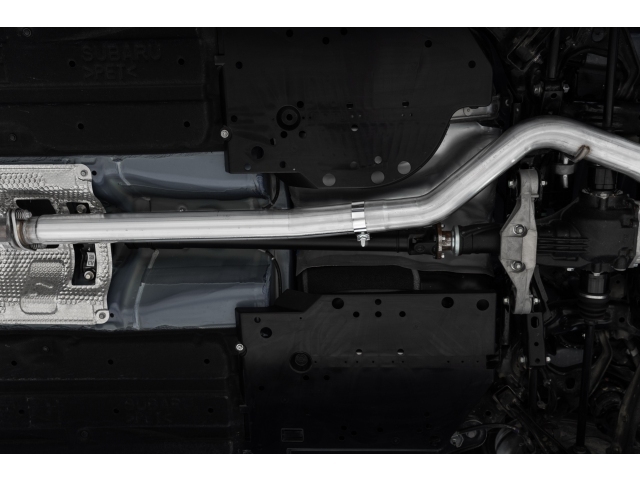 MBRP ARMOR PRO "STREET" Cat-Back Exhaust w/ Burnt End Tip, 3" (2022 Subaru WRX) - Click Image to Close