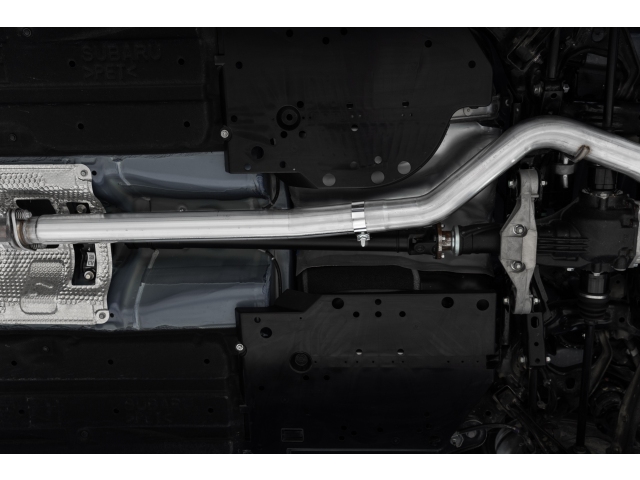 MBRP ARMOR PRO "STREET" Cat-Back Exhaust w/ Carbon Fiber Tip, 3" (2022 Subaru WRX)