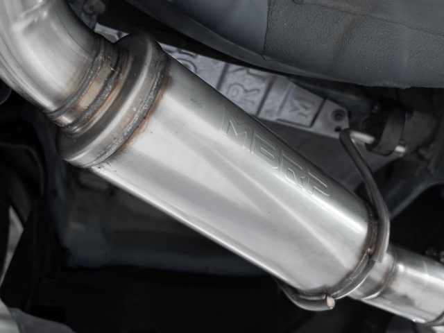 MBRP ARMOR PRO "STREET" Cat-Back Exhaust w/ Carbon Fiber Tip, 3" (2022 Subaru WRX) - Click Image to Close