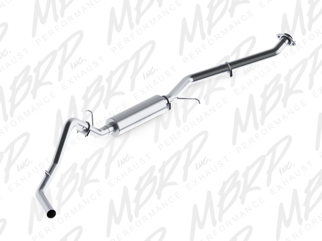 MBRP PERFORMANCE SERIES Cat-Back Exhaust (2003-2007 Silverado & Sierra 1500 4.8L & 5.3L V8) - Click Image to Close
