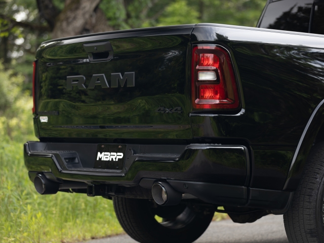 MBRP ARMOR PRO "STREET" Cat-Back Exhaust w/ Carbon Fiber Tips, 3" (2025 RAM 1500 3.0TT I6)