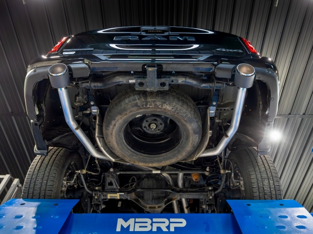 MBRP ARMOR PRO "STREET" Cat-Back Exhaust w/ Carbon Fiber Tips, 3" (2025 RAM 1500 3.0TT I6)