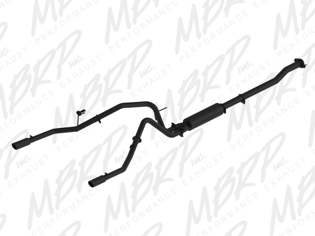 MBRP Black Series Cat-Back Exhaust (2011-2014 F-150 3.5L EcoBoost) - Click Image to Close
