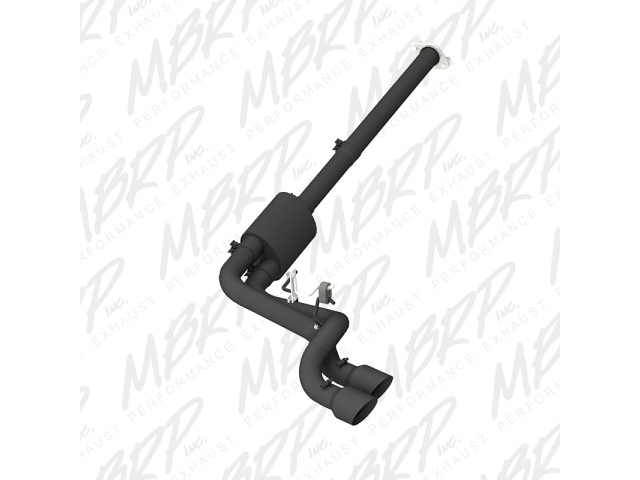 MBRP BLACK SERIES Axle-Back Exhaust (2009-2014 F-150 3.5L EcoBoost & 5.0L COYOTE)