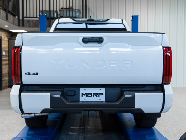 MBRP ARMOR LITE "STREET" Cat-Back Exhaust, 3" (2022 Toyota Tundra)