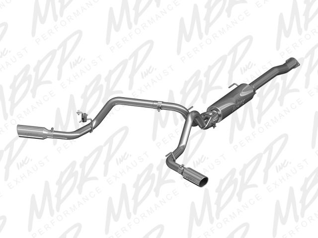 MBRP XP SERIES Cat-Back Exhaust (2016 Tacoma 3.5L V6)