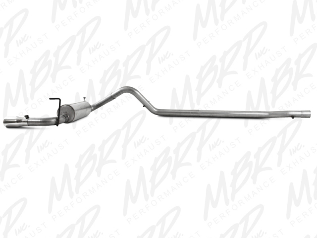 MBRP Installer Series Cat-Back Exhaust (2007-2011 JEEP Wrangler JK)