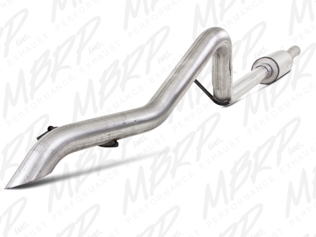 MBRP Installer Series Cat-Back Exhaust (2007-2011 JEEP Wrangler JK)