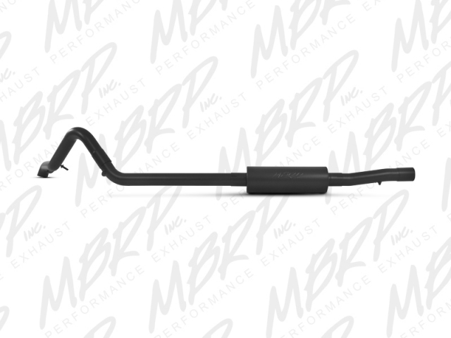 MBRP Black Series Cat-Back Exhaust (2012-2014 JEEP Wrangler JK)