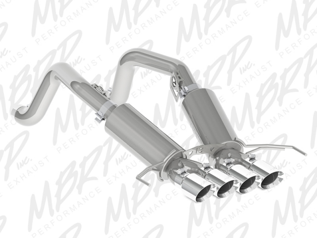 MBRP Pro Series Axle-Back Exhaust (2014-2015 Corvette Stingray)
