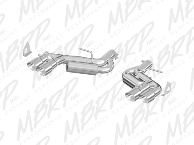 MBRP XP SERIES Axle-Back Exhaust (2016 Camaro SS) - Click Image to Close