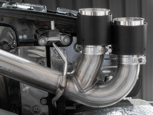 MBRP PRO SERIES Cat-Back Exhaust w/ Carbon Fiber Tips (2020-2021 Corvette Stingray) - Click Image to Close