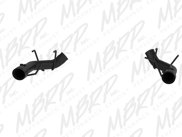 MBRP BLACK SERIES Axle-Back Exhaust (2011-2014 Mustang GT)