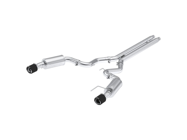 MBRP ARMOR PRO "STREET" Cat-Back Exhaust w/ Carbon Fiber Tips, 3" (2024 Ford Mustang GT)