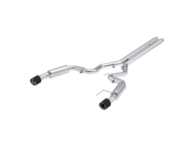 MBRP ARMOR PRO "RACE" Cat-Back Exhaust w/ Carbon Fiber Tips, 3" (2024 Ford Mustang GT)