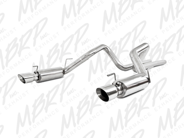 MBRP XP Series Cat-Back Exhaust (2007-2010 Mustang Shelby GT500) - Click Image to Close