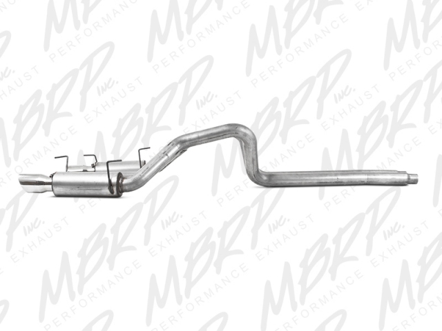 MBRP Installer Series Cat-Back Exhaust (2007-2010 Mustang Shelby GT500) - Click Image to Close