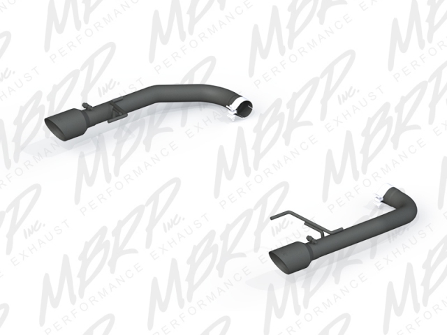 MBRP BLACK SERIES Axle-Back Exhaust (2015-2017 Mustang GT)