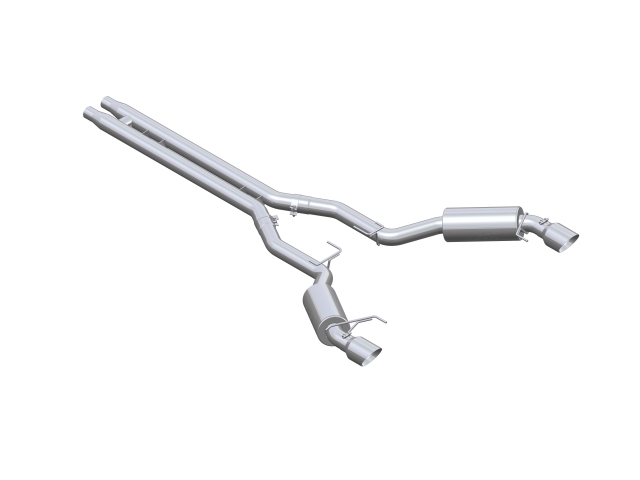 MBRP Installer Series Cat-Back Exhaust, STREET VERSION (2015 Mustang GT) - Click Image to Close