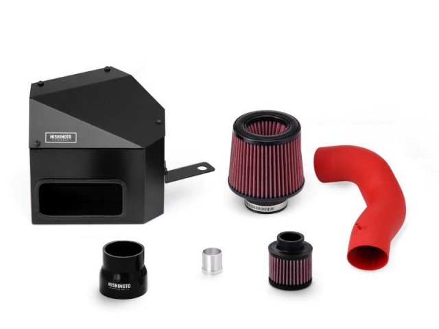 MISHIMOTO Performance Air Intake, Wrinkle Red - Click Image to Close