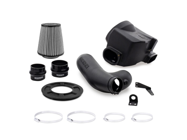 MISHIMOTO BORNE OFF-ROAD Snorkel Kit & Performance Intake Package w/ Dry Washable Filter (2017-2020 F-150 Raptor)