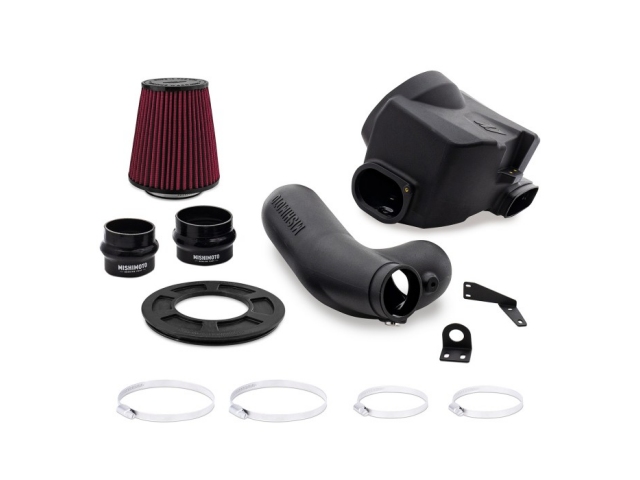 MISHIMOTO BORNE OFF-ROAD Snorkel Kit & Performance Intake Package w/ Oiled Filter (2017-2020 F-150 Raptor) - Click Image to Close