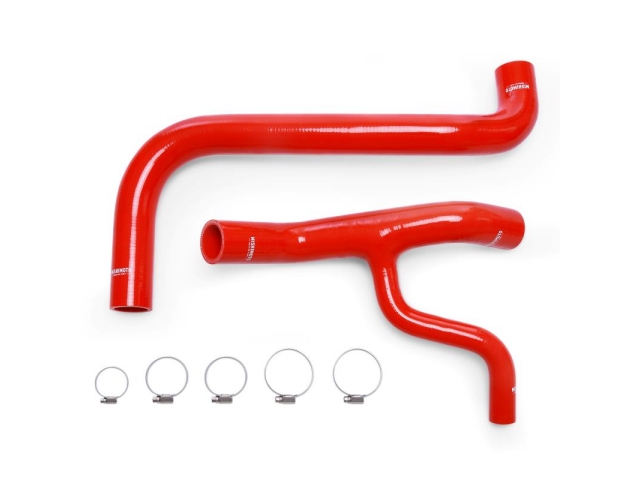 MISHIMOTO Silicone Radiator Hose Kit, Red (1998-2004 Ford F-150 4.6L MOD) - Click Image to Close