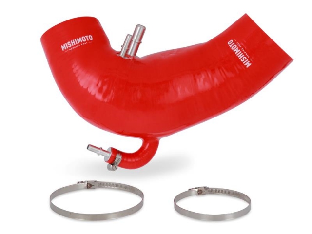 MISHIMOTO Silicone Induction Hose Kit, Red (2015-2016 Mustang GT)