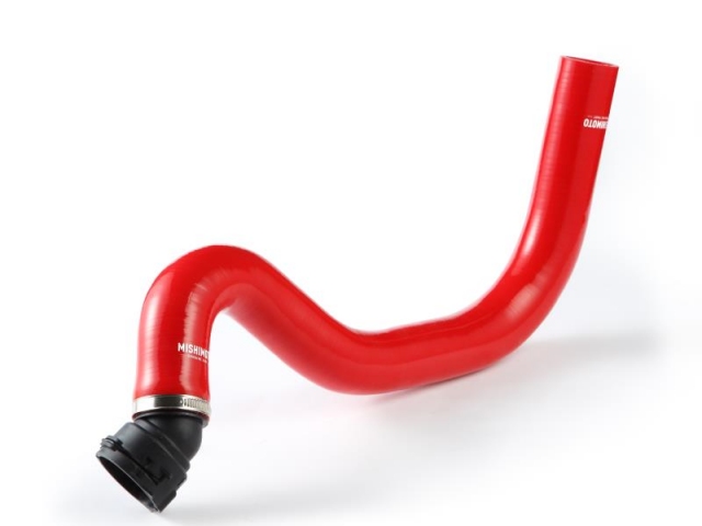 MISHIMOTO Silicone Radiator Upper Hose, Red (2015-2016 Mustang GT) - Click Image to Close