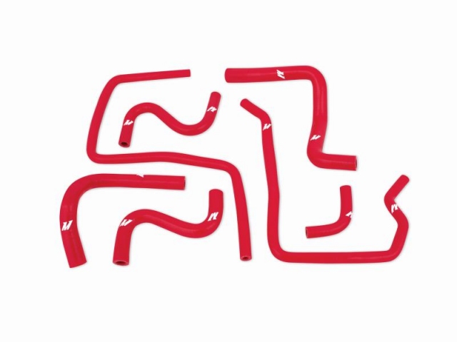 MISHIMOTO Silicone Ancillary Radiator Hose Kit, Red (2004-2007 Impreza WRX & WRX STi)