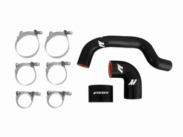 MISHIMOTO Silicone Intercooler Hose Kit, Black (2004-2007 Impreza WRX STi) - Click Image to Close