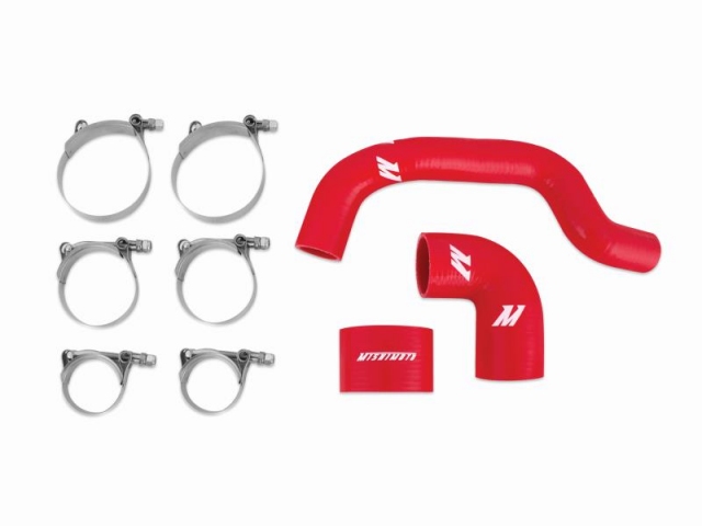 MISHIMOTO Silicone Intercooler Hose Kit, Red (2004-2007 Impreza WRX STi)