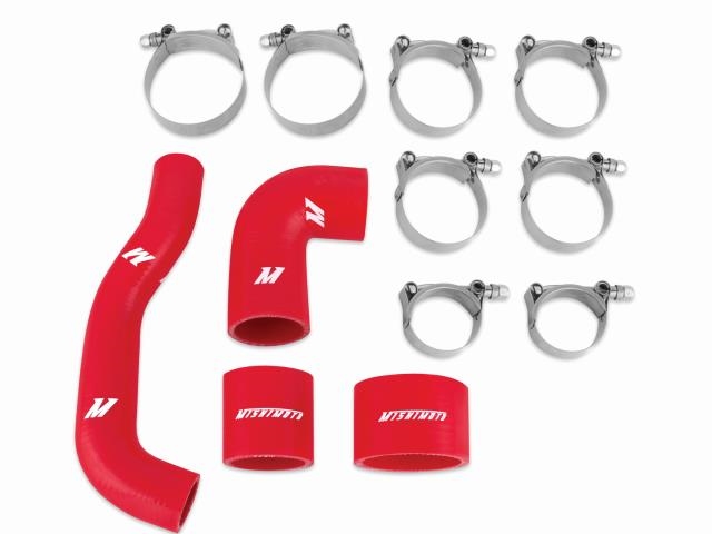 MISHIMOTO Silicone Intercooler Hose Kit, Red (2004-2007 Impreza WRX STi) - Click Image to Close