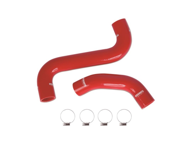 MISHIMOTO Silicone Radiator Hose Kit, Red (2001-2007 Impreza WRX & WRX STi)