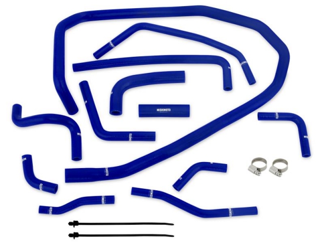 MISHIMOTO Silicone Ancillary Radiator Hose Kit, Blue (2015-2016 Impreza WRX) - Click Image to Close