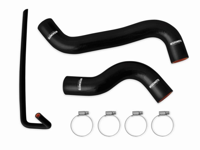 MISHIMOTO Silicone Radiator Hose Kit, Black (2015-2016 Impreza WRX) - Click Image to Close