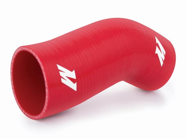 MISHIMOTO Silicone 80mm Airbox Hose, Red (2002-2007 Impreza WRX & WRX STi) - Click Image to Close