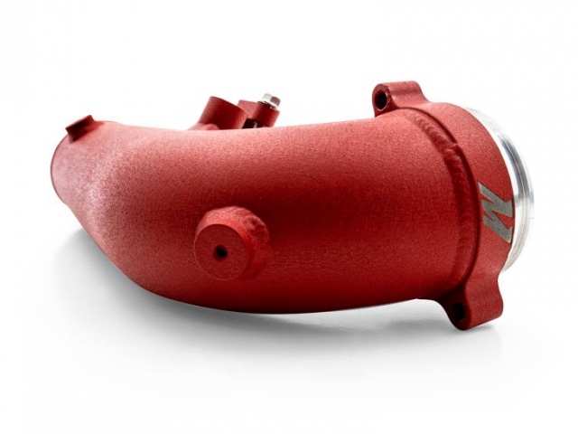 MISHIMOTO Performance Charge Pipe, Wrinkle Red (2019-2020 BMW Z4 & Toyota GR Supra 3.0T)