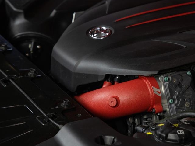 MISHIMOTO Performance Charge Pipe, Wrinkle Red (2019-2020 BMW Z4 & Toyota GR Supra 3.0T)